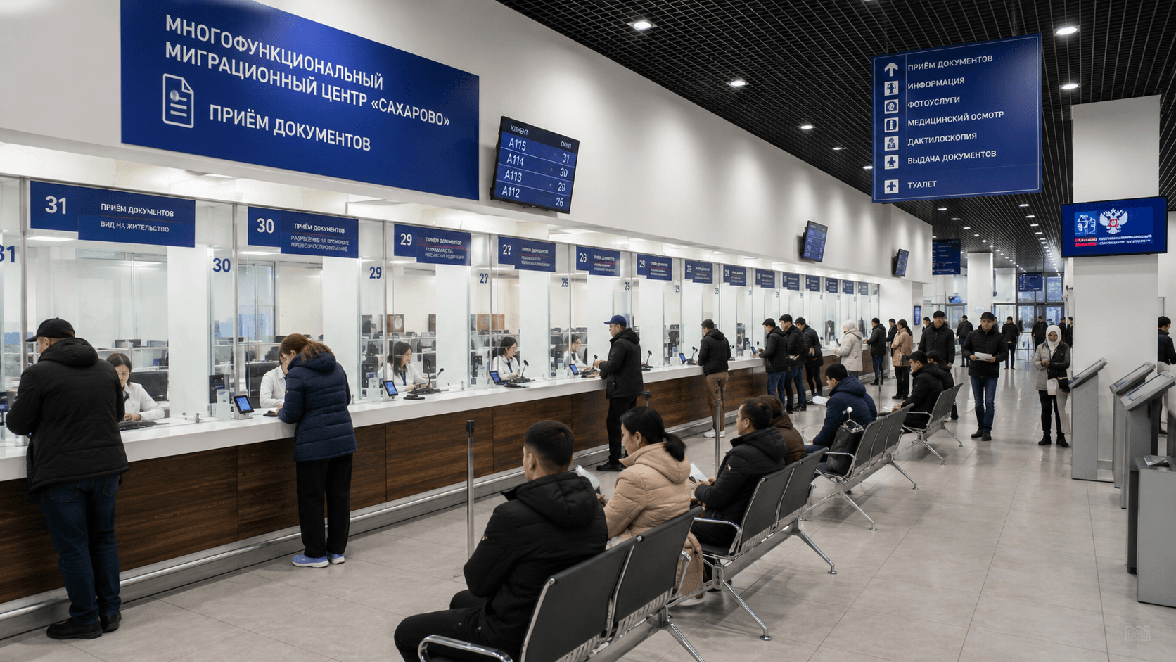 В «Сахарово» напомнили, кому не нужен талон предварительной записи