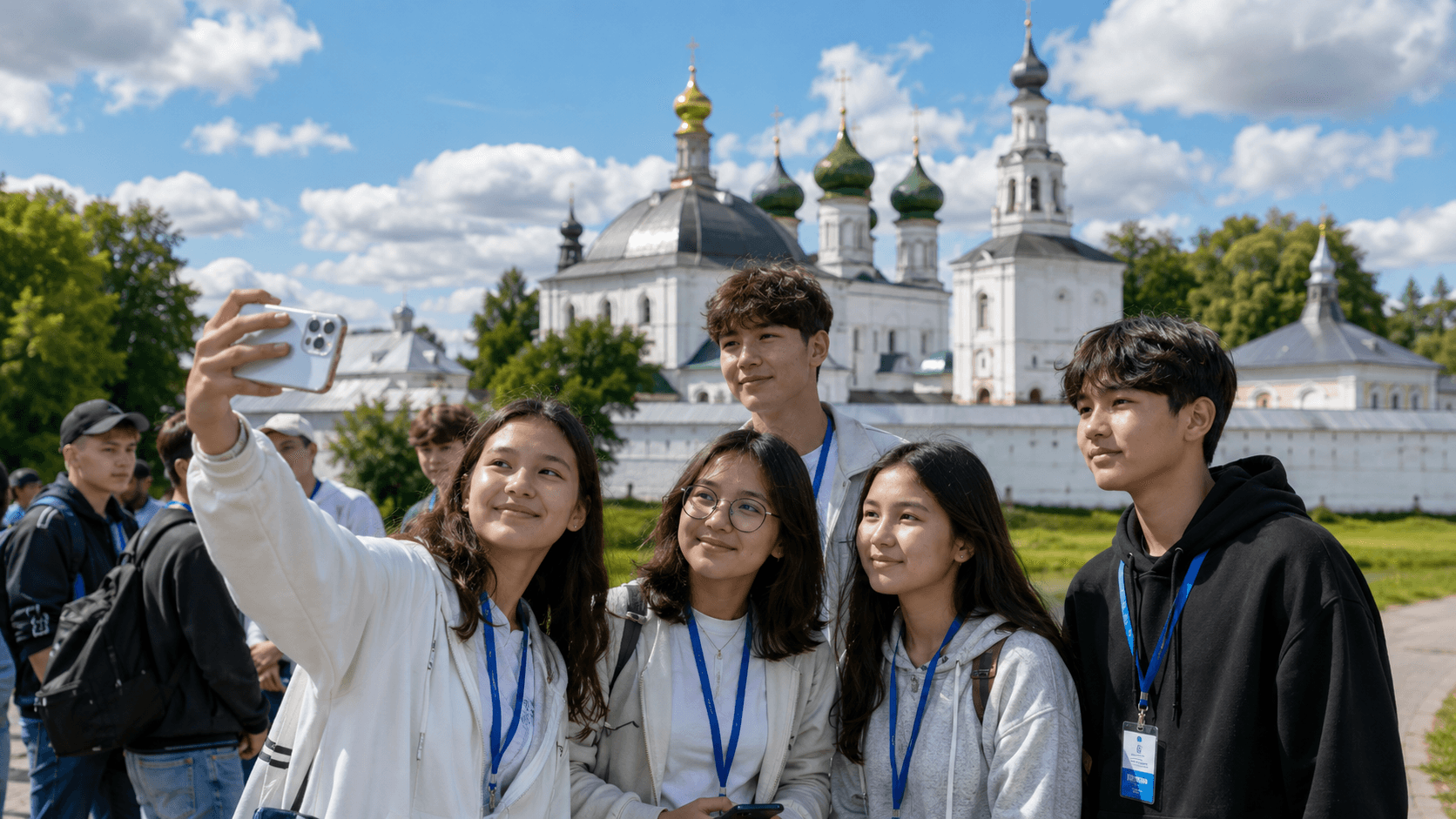 Школьники из Казахстана изучали русский язык в Иваново и путешествовали по Золотому кольцу