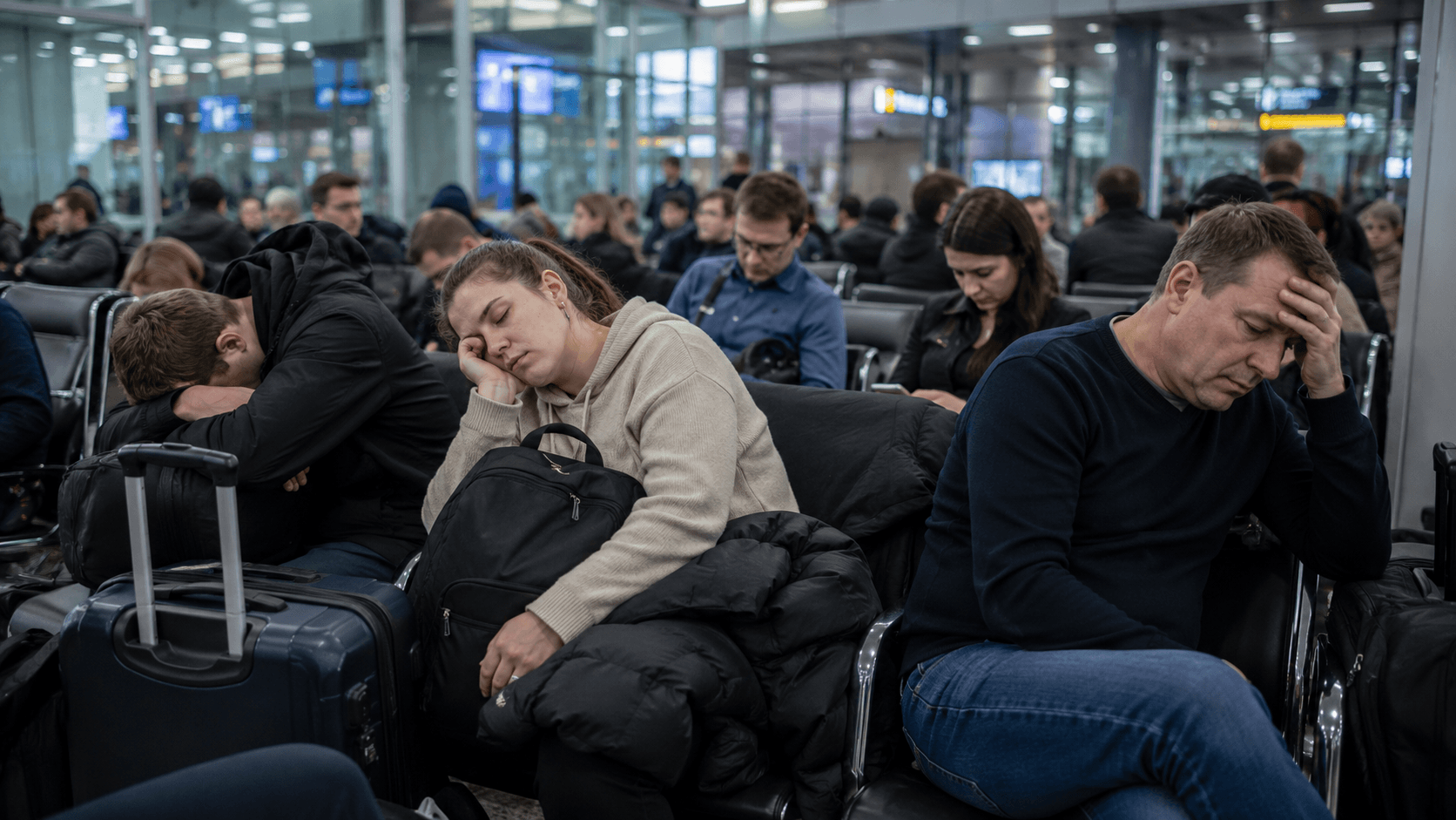 Информация о задержках и отменах рейсов в аэропортах Москвы