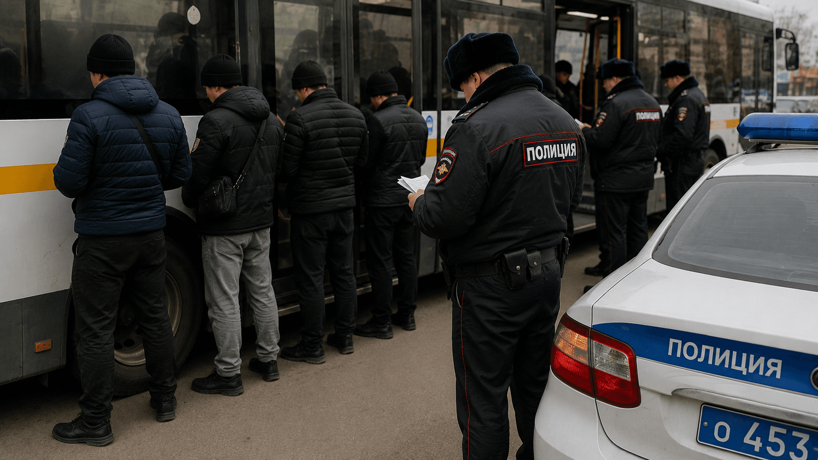 В Подмосковье задержали 51 мигранта в ходе рейдов в общественном транспорте
